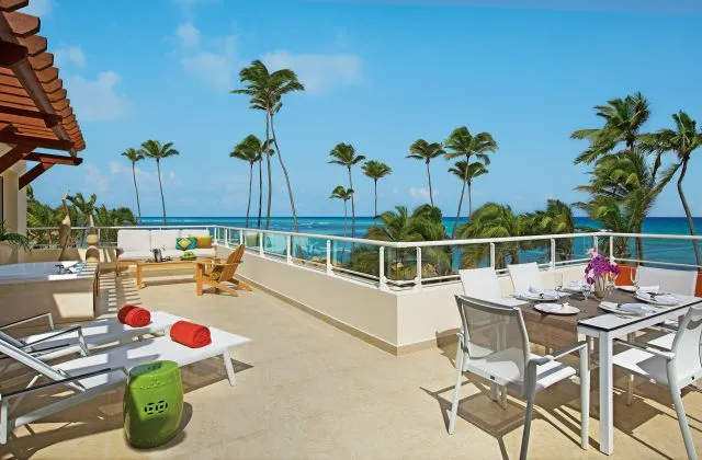 Hotel Breathless Punta Cana terraza suite presidencial